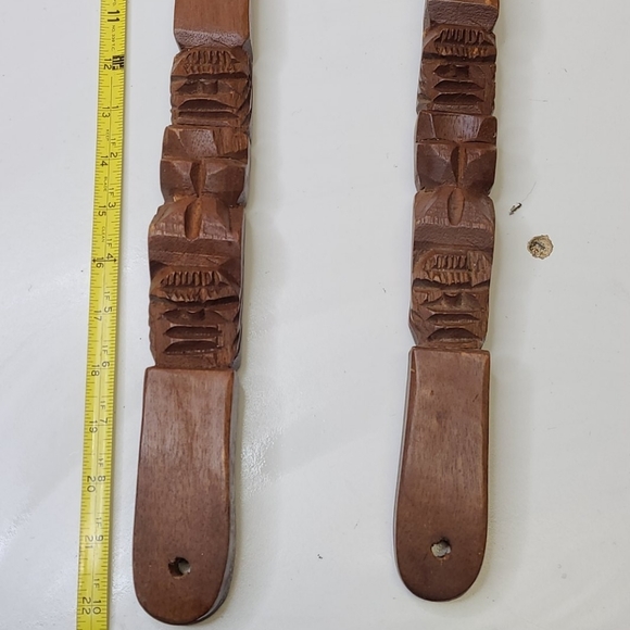 Vintage Accents Vintage Hawaiian Tiki Wooden Fork Spoon Han Poshmark